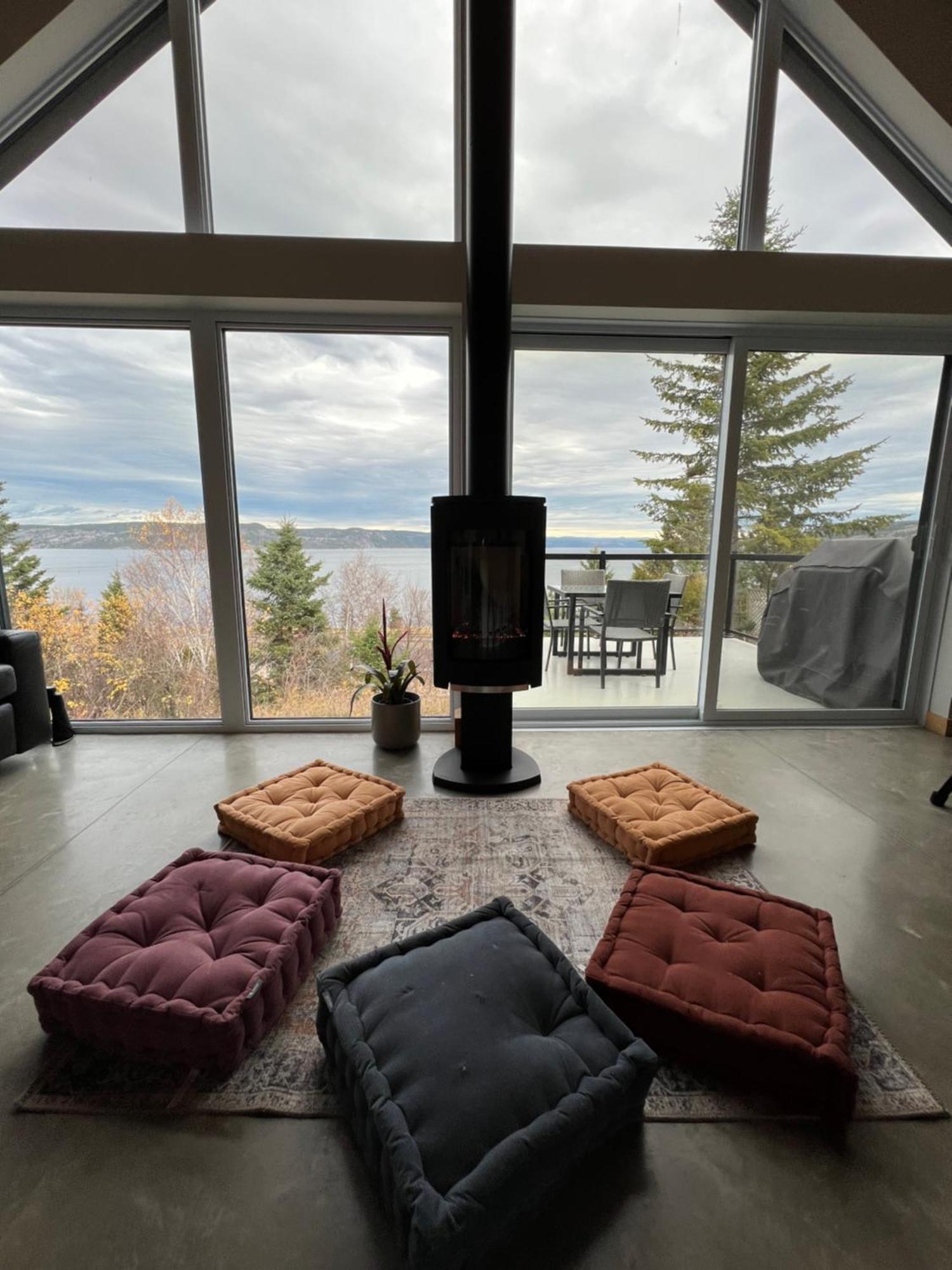 Magical Loft : Breathtaking View & Cozy Fireplace Saguenay Luaran gambar