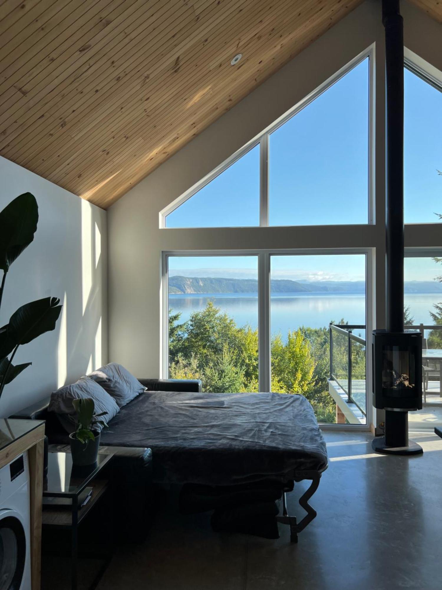 Magical Loft : Breathtaking View & Cozy Fireplace Saguenay Luaran gambar