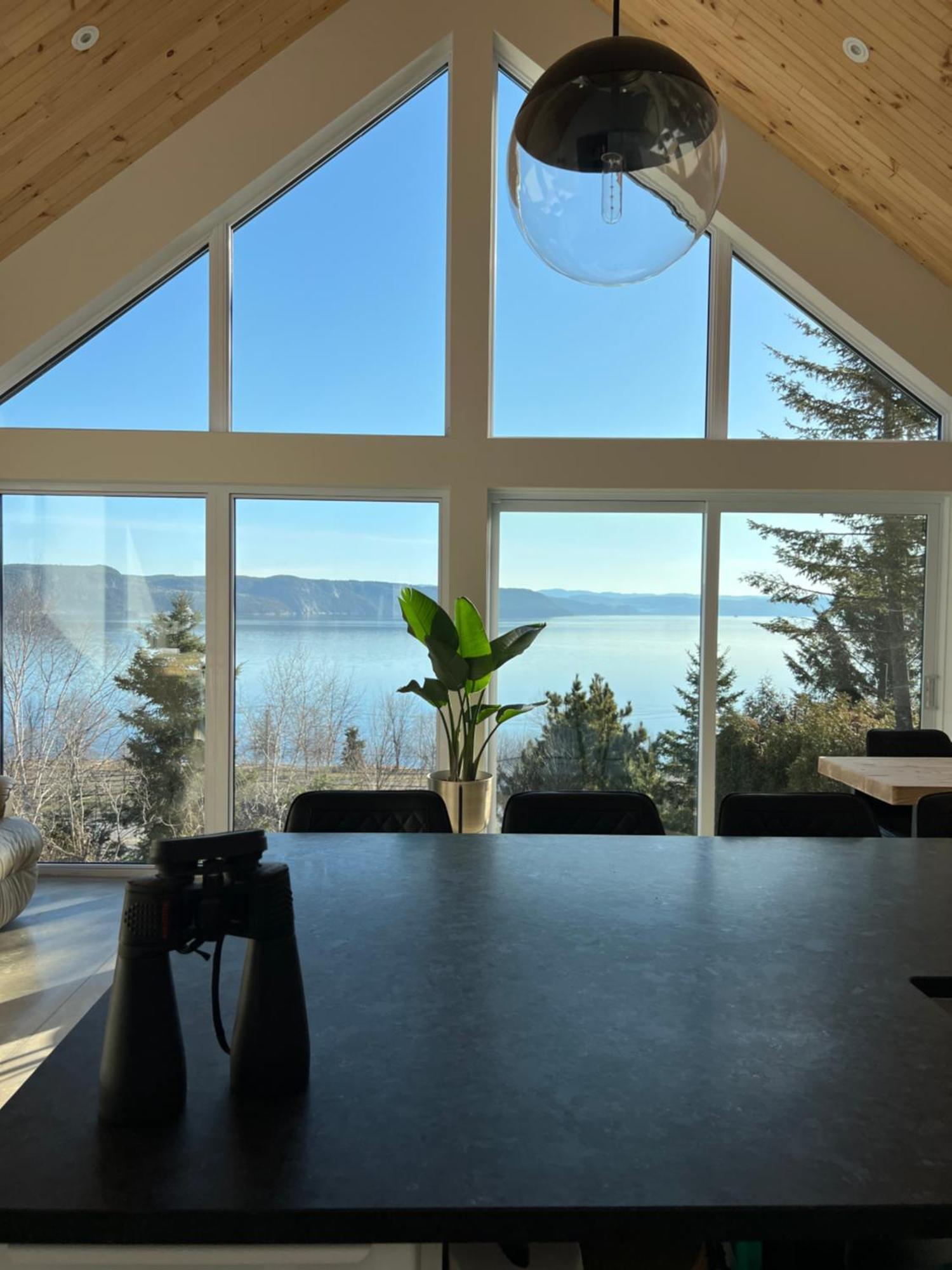 Magical Loft : Breathtaking View & Cozy Fireplace Saguenay Luaran gambar